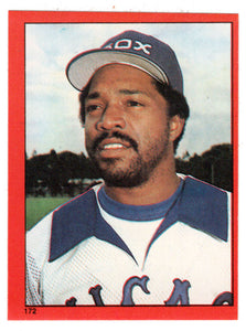 Ron LeFlore - Chicago White Sox (MLB Baseball Card) 1982 Topps Stickers # 172 Mint