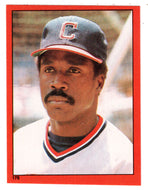 Jorge Orta - Cleveland Indians (MLB Baseball Card) 1982 Topps Stickers # 175 Mint