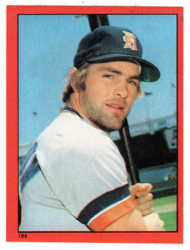 Kirk Gibson - Detroit Tigers (MLB Baseball Card) 1982 Topps Stickers # 184 Mint
