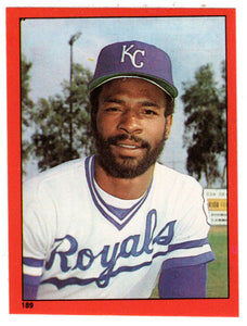 Willie Wilson - Kansas City Royals (MLB Baseball Card) 1982 Topps Stickers # 189 Mint
