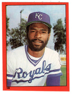 Willie Wilson - Kansas City Royals (MLB Baseball Card) 1982 Topps Stickers # 189 Mint