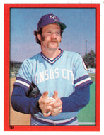 Dennis Leonard - Kansas City Royals (MLB Baseball Card) 1982 Topps Stickers # 191 Mint