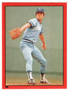 Larry Gura - Kansas City Royals (MLB Baseball Card) 1982 Topps Stickers # 195 Mint
