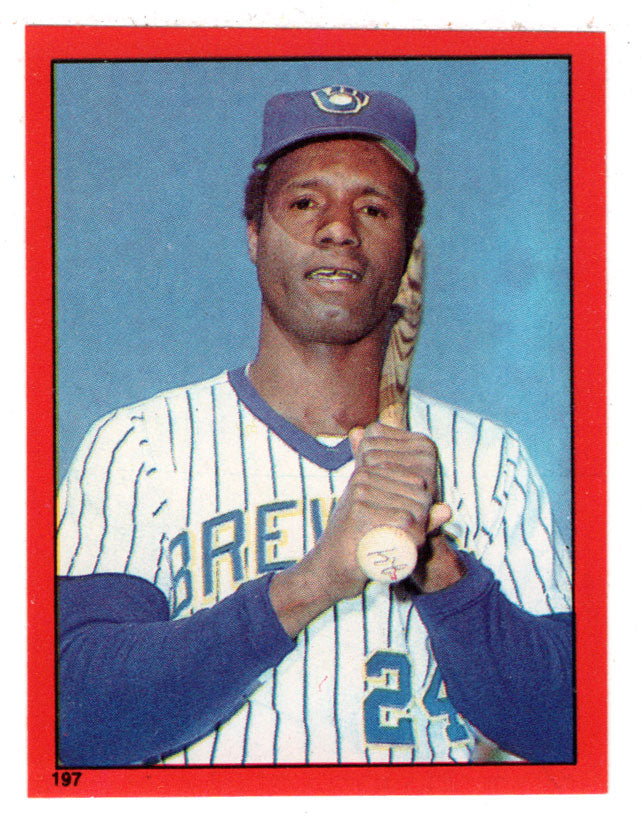 Ben Oglivie - Milwaukee Brewers (MLB Baseball Card) 1982 Topps Stickers # 197 Mint