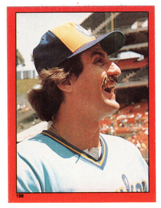 Rollie Fingers - Milwaukee Brewers (MLB Baseball Card) 1982 Topps Stickers # 198 Mint