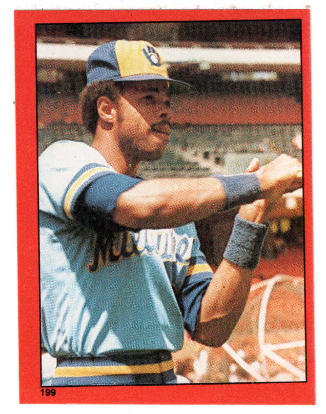 Cecil Cooper - Milwaukee Brewers (MLB Baseball Card) 1982 Topps Stickers # 199 Mint