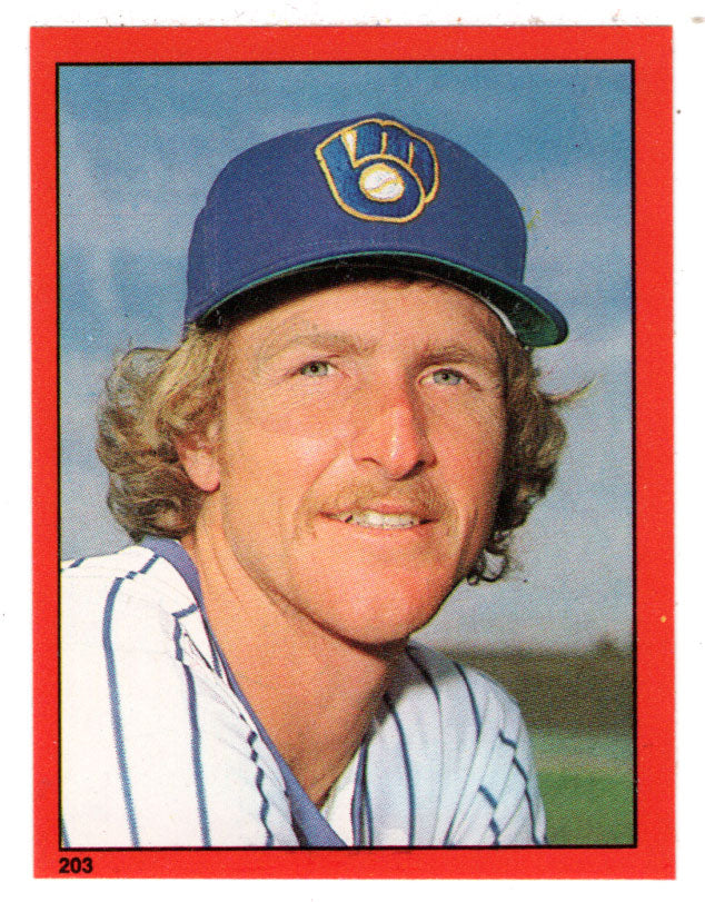 Robin Yount - Milwaukee Brewers (MLB Baseball Card) 1982 Topps Stickers # 203  Mint