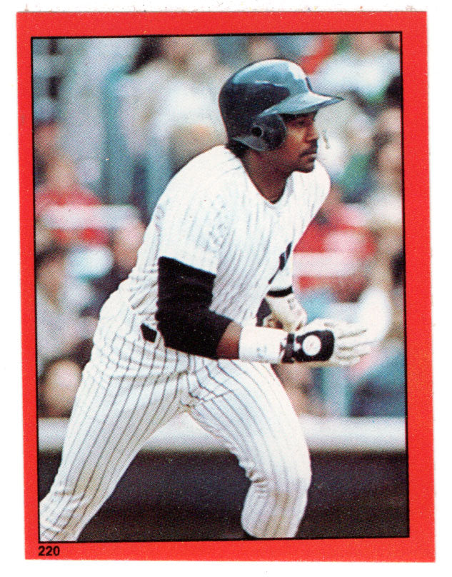 Jerry Mumphrey - New York Yankees (MLB Baseball Card) 1982 Topps Stickers # 220  Mint