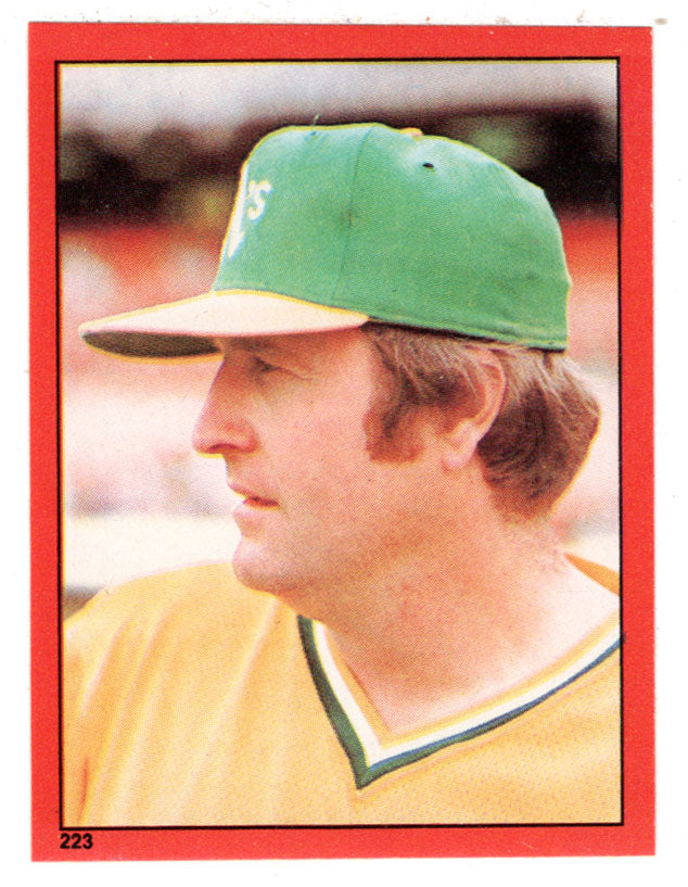 Jim Spencer - Oakland Athletics (MLB Baseball Card) 1982 Topps Stickers # 223  Mint