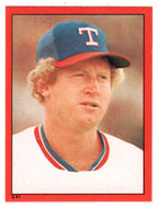 Pat Putnam - Texas Rangers (MLB Baseball Card) 1982 Topps Stickers # 241 Mint