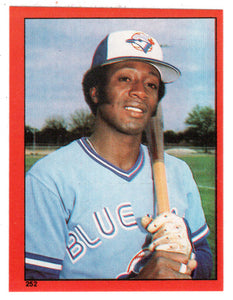 Alfredo Griffin - Toronto Blue Jays (MLB Baseball Card) 1982 Topps Stickers # 252 Mint