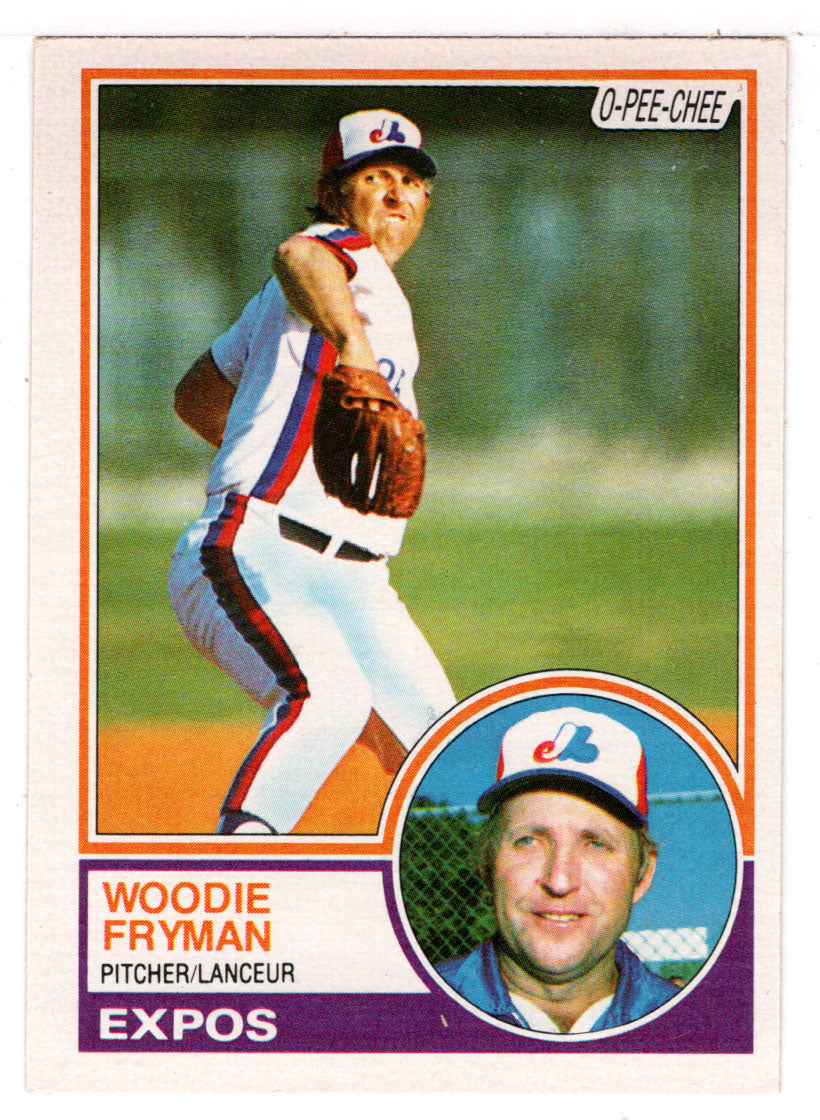 Woodie Fryman - Montreal Expos (MLB Baseball Card) 1983 O-Pee-Chee # 137 VG-NM