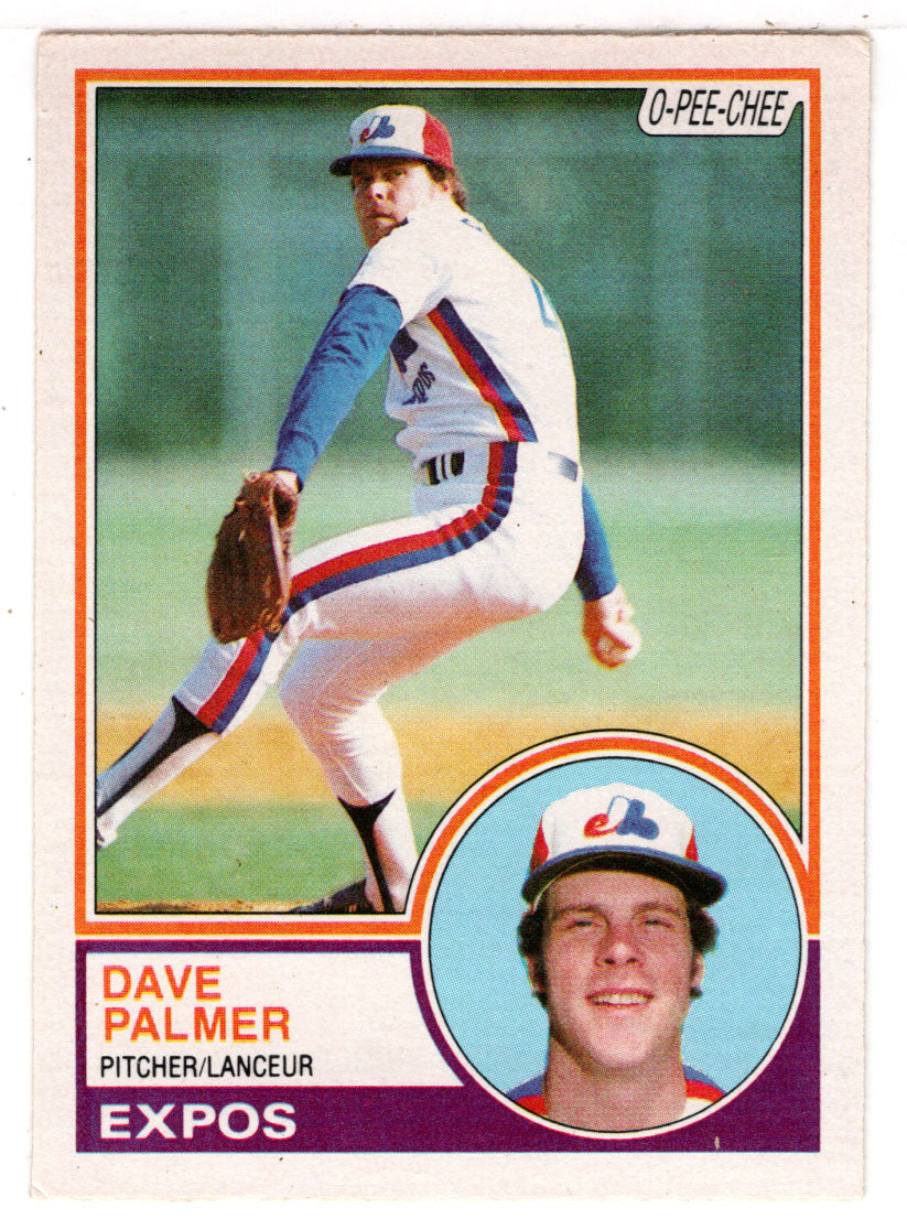 Dave Palmer - Montreal Expos (MLB Baseball Card) 1983 O-Pee-Chee # 164 VG-NM
