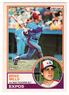 Brad Mills - Montreal Expos (MLB Baseball Card) 1983 O-Pee-Chee # 199 VG-NM