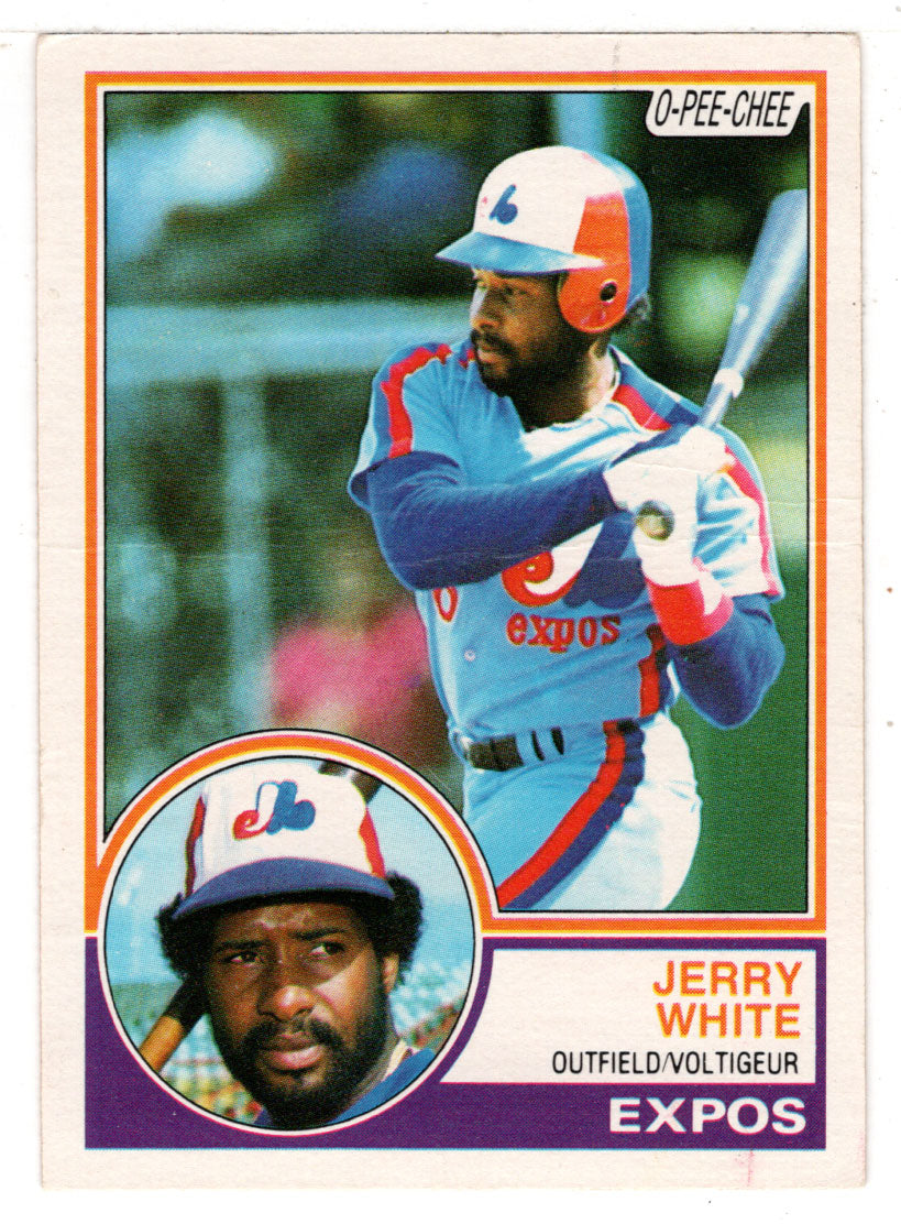 Jerry White - Montreal Expos (MLB Baseball Card) 1983 O-Pee-Chee # 214 VG-NM