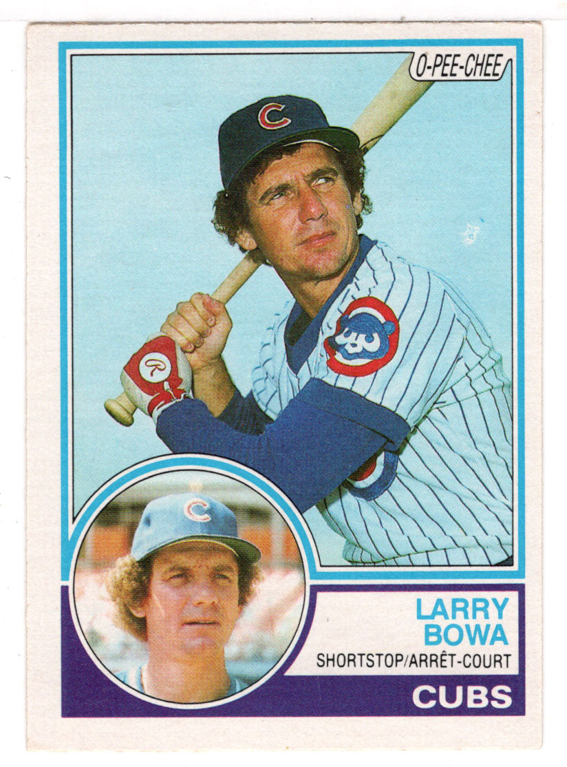 Larry Bowa - Chicago Cubs (MLB Baseball Card) 1983 O-Pee-Chee # 305 VG-NM
