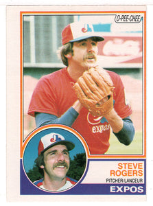 Steve Rogers - Montreal Expos (MLB Baseball Card) 1983 O-Pee-Chee # 320 VG-NM