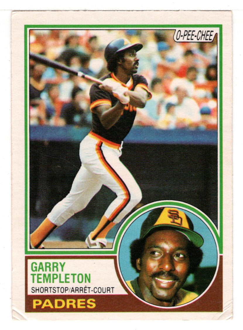 Garry Templeton - San Diego Padres (MLB Baseball Card) 1983 O-Pee-Chee # 336 VG-NM