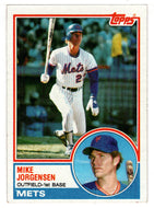 Mike Jorgensen - New York Mets (MLB Baseball Card) 1983 Topps # 107 VG/NM