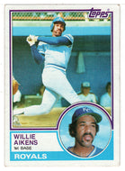 Willie Aikens - Kansas City Royals (MLB Baseball Card) 1983 Topps # 136 VG/NM