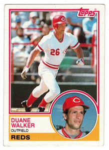 Duane Walker RC - Cincinnati Reds (MLB Baseball Card) 1983 Topps # 243 VG/NM