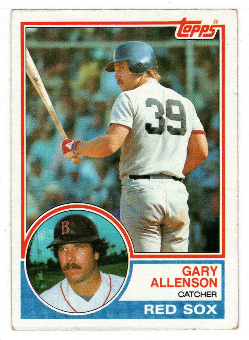 Gary Allenson - Boston Red Sox (MLB Baseball Card) 1983 Topps # 472 VG/NM