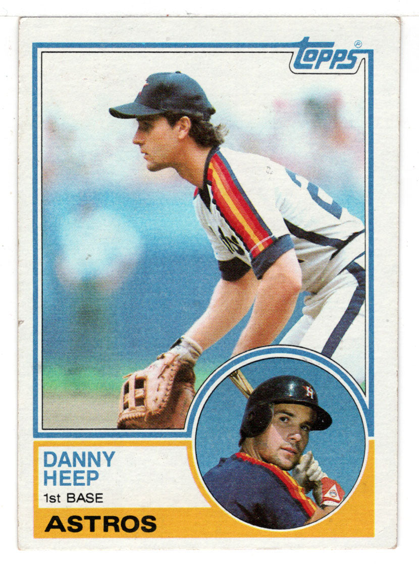 Danny Heep - Houston Astros (MLB Baseball Card) 1983 Topps # 538 VG/NM