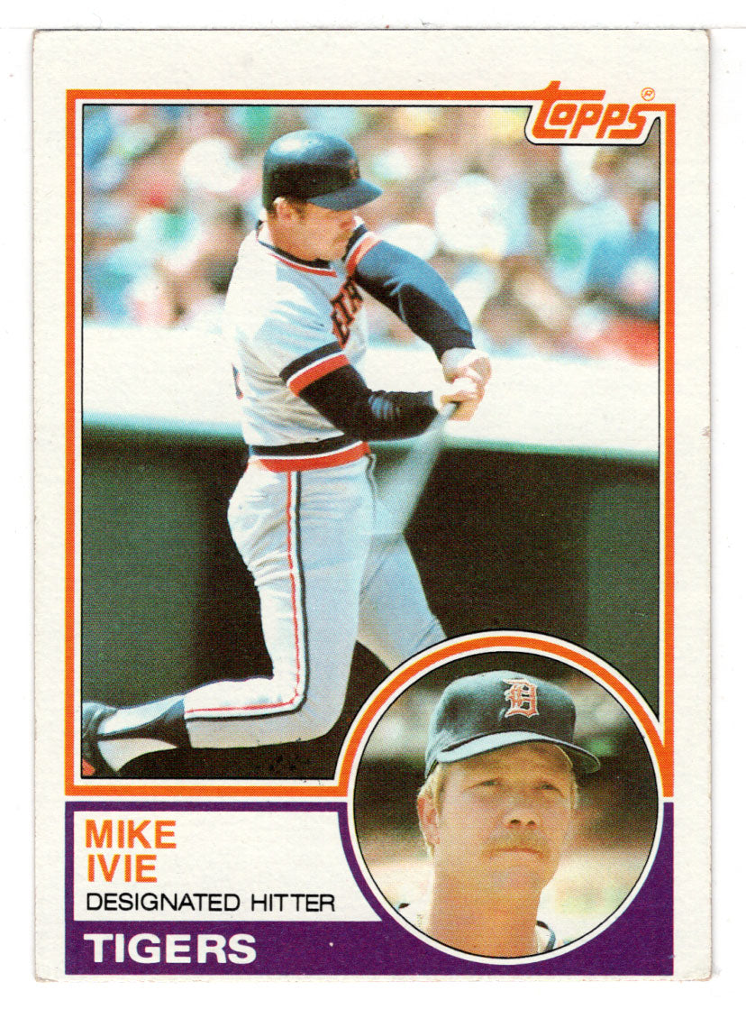 Mike Ivie - Detroit Tigers (MLB Baseball Card) 1983 Topps # 613 VG/NM