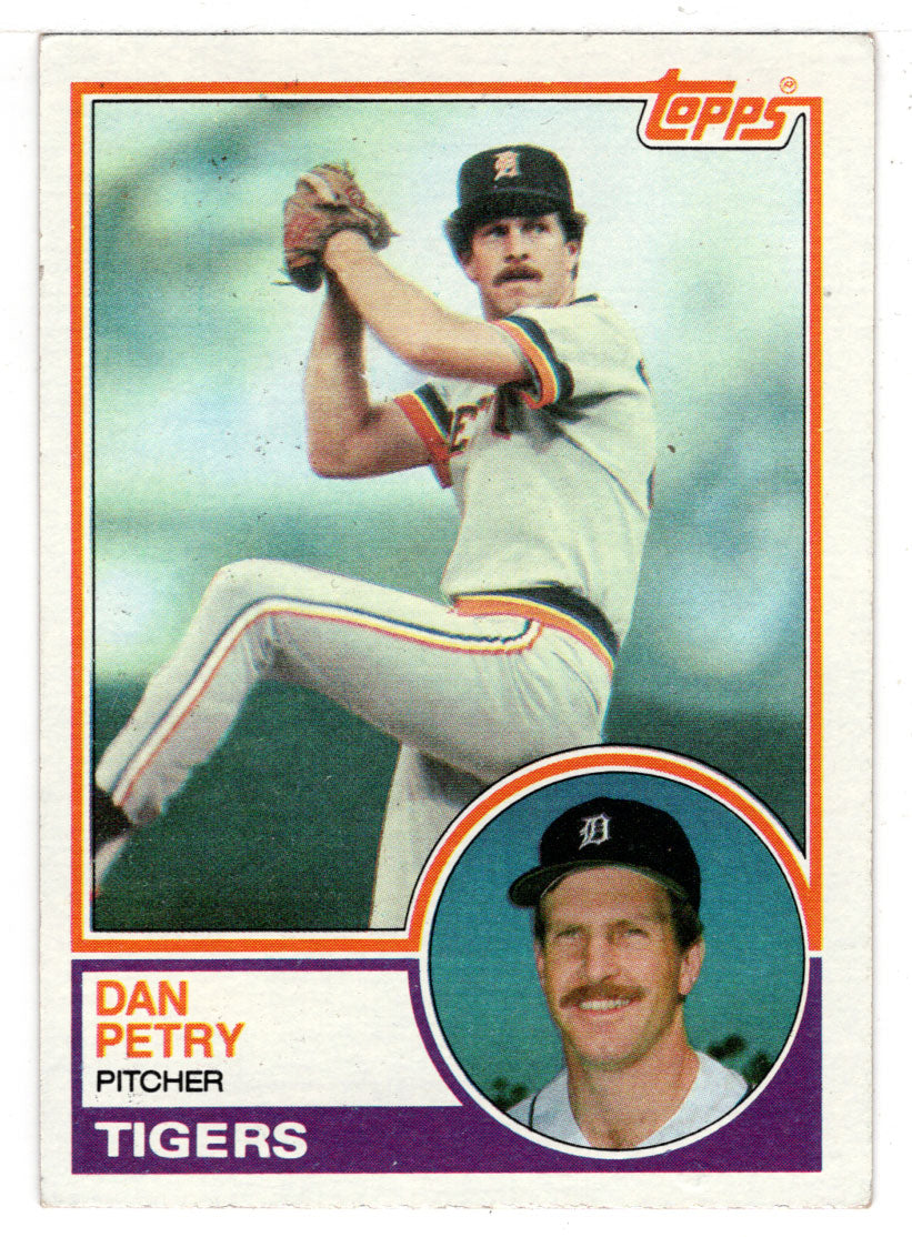 Dan Petry - Detroit Tigers (MLB Baseball Card) 1983 Topps # 638 VG/NM