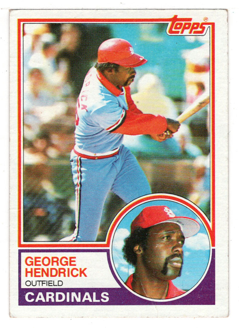 George Hendrick - St. Louis Cardinals (MLB Baseball Card) 1983 Topps # 650 VG/NM