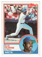 Ellis Valentine - New York Mets (MLB Baseball Card) 1983 Topps # 653 VG/NM