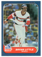 Bryan Little - Chicago White Sox (MLB Baseball Card) 1986 Fleer # 212 Mint