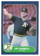 Jay Howell - Oakland Athletics (MLB Baseball Card) 1986 Fleer # 421 Mint