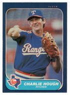 Charlie Hough - Texas Rangers (MLB Baseball Card) 1986 Fleer # 564 Mint