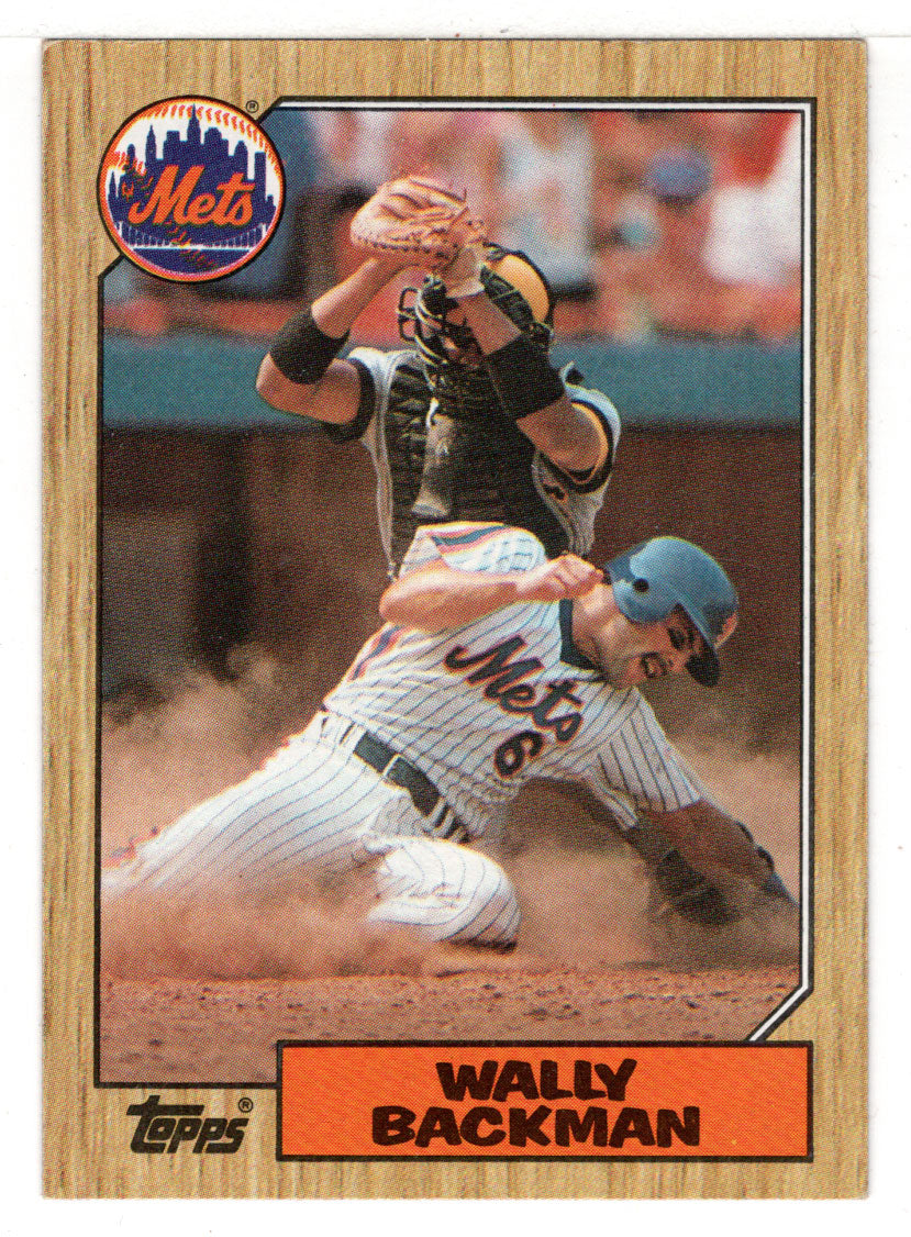 Wally Backman - New York Mets (MLB Baseball Card) 1987 Topps # 48 Mint