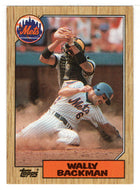 Wally Backman - New York Mets (MLB Baseball Card) 1987 Topps # 48 Mint