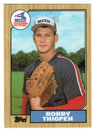 Bobby Thigpen RC - Chicago White Sox (MLB Baseball Card) 1987 Topps # 61 Mint
