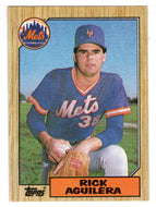 Rick Aguilera - New York Mets (MLB Baseball Card) 1987 Topps # 103 Mint