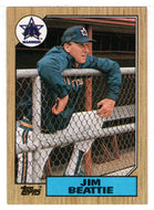 Jim Beattie - Seattle Mariners (MLB Baseball Card) 1987 Topps # 117 Mint