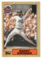 Randy Niemann - New York Mets (MLB Baseball Card) 1987 Topps # 147 Mint