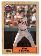 Tim Teufel - New York Mets (MLB Baseball Card) 1987 Topps # 158 Mint