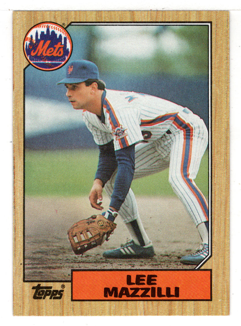 Lee Mazzilli - New York Mets (MLB Baseball Card) 1987 Topps # 198 Mint