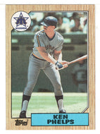 Ken Phelps - Seattle Mariners (MLB Baseball Card) 1987 Topps # 333 Mint