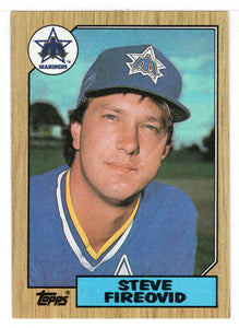 Steve Fireovid - Seattle Mariners (MLB Baseball Card) 1987 Topps # 357 Mint