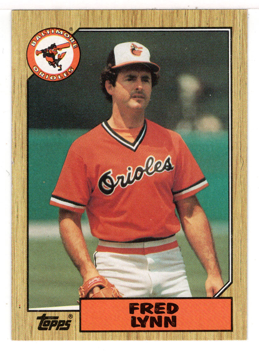 Fred Lynn - Baltimore Orioles (MLB Baseball Card) 1987 Topps # 370 Mint