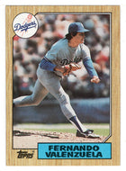 Fernando Valenzuela - Los Angeles Dodgers (MLB Baseball Card) 1987 Topps # 410 Mint