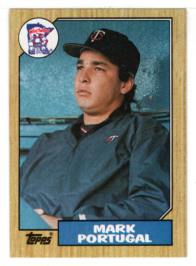 Mark Portugal RC - Minnesota Twins (MLB Baseball Card) 1987 Topps # 419 Mint