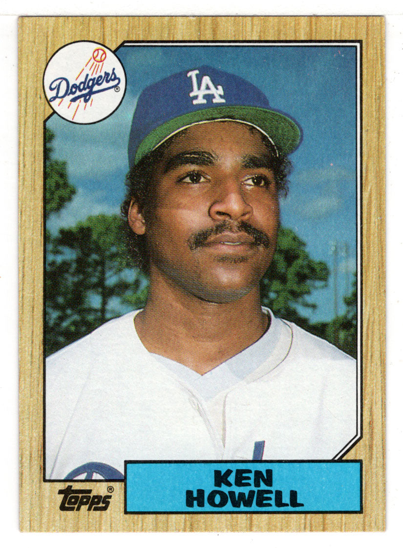 Ken Howell - Los Angeles Dodgers (MLB Baseball Card) 1987 Topps # 477 Mint