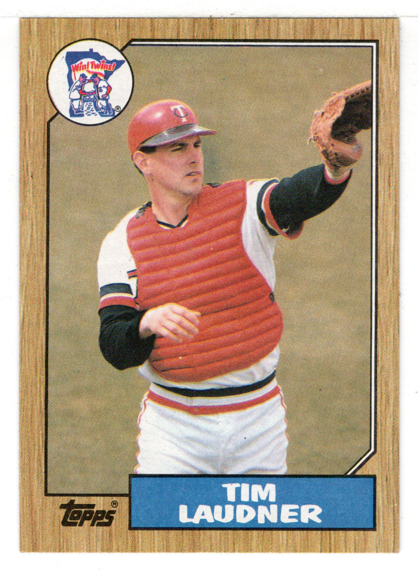 Tim Laudner - Minnesota Twins (MLB Baseball Card) 1987 Topps # 478 Mint