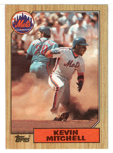 Kevin Mitchell RC - New York Mets (MLB Baseball Card) 1987 Topps # 653 Mint